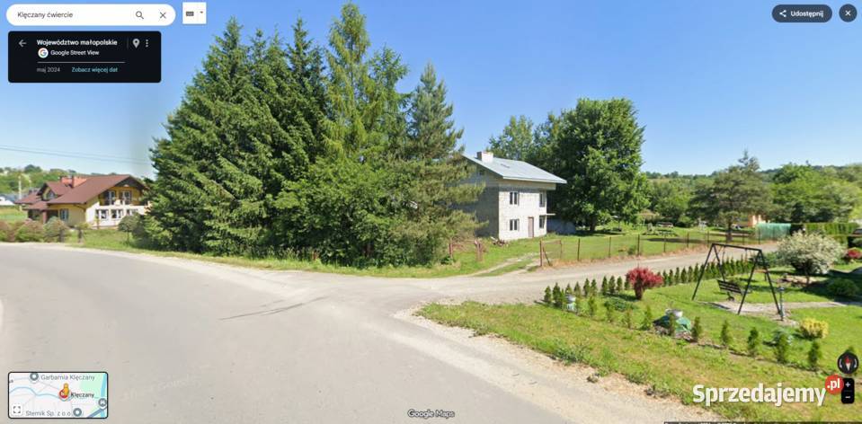 Klęczany dom wolno stojący