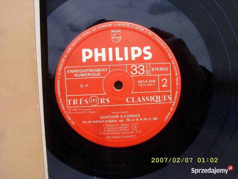 Klasyka LP JOSEPH HAYDN 4 plyty winylowe Wołów sprzedam