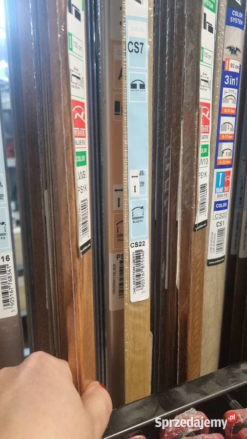 listwy zakończeniowe progowe schodowe Szczecin