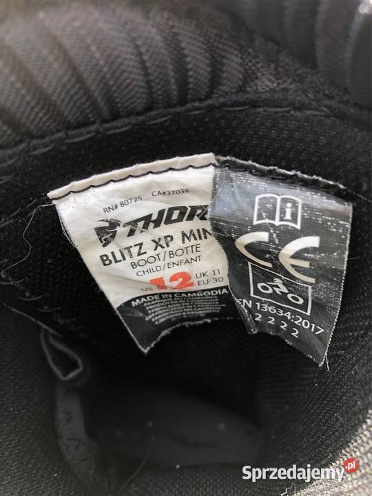 Buty dziecięce cross Buty motocyklowe Ostrowsko