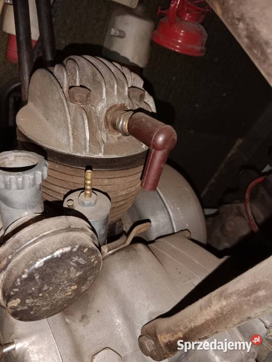 Rama z silnikiem NSU 201 ZDB Bielsko-Biała