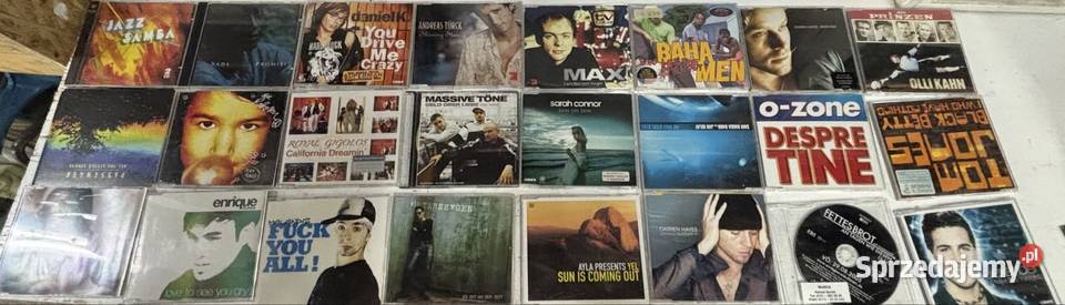 Kolekcja płyt CD różnego rodzaju 220 około Zmieniarki CD zachodniopomorskie Szczecin