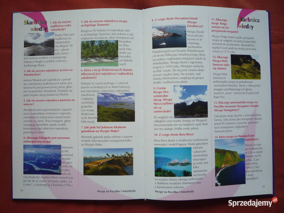 NOWA Książka Skarbnica wiedzy Geografia świata Rok wydania 2019 zachodniopomorskie Szczecin