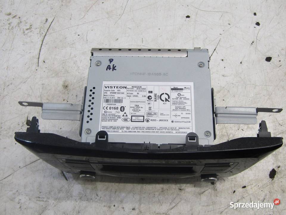 RADIO RADIOODTWARZACZ CD QASHQAI II J11 28185