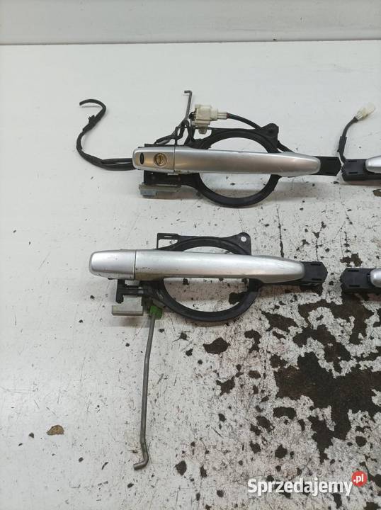 KLAMKA ZEWNĘTRZNA LEWA PRAWA PRZÓD TYŁ KOMPLET