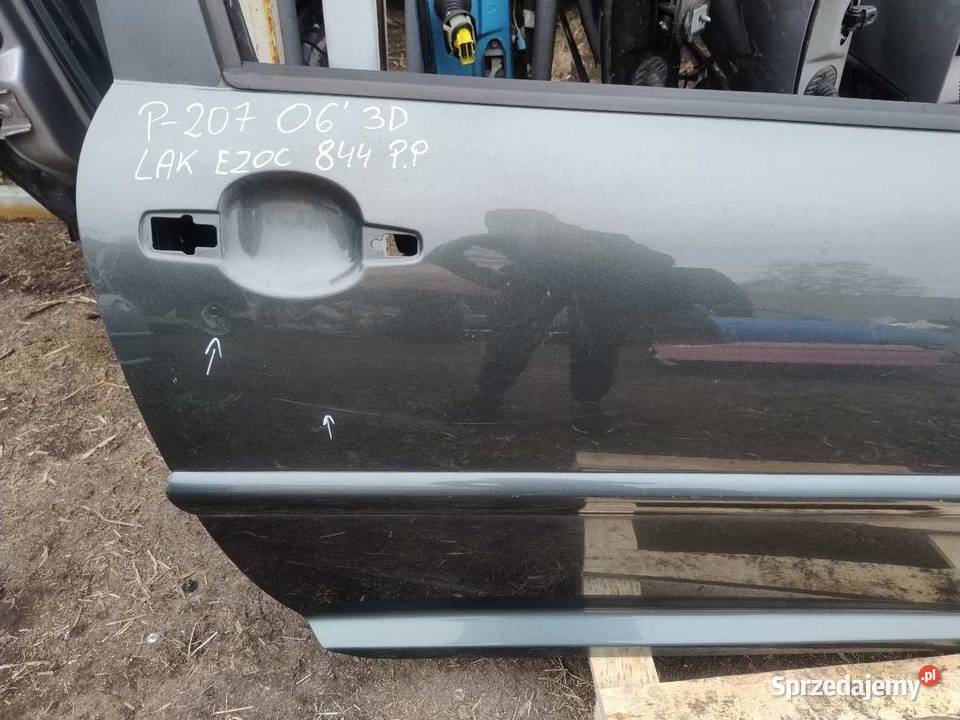 DRZWI PRAWY PRZÓD EZOC PEUGEOT 207 sprzedam