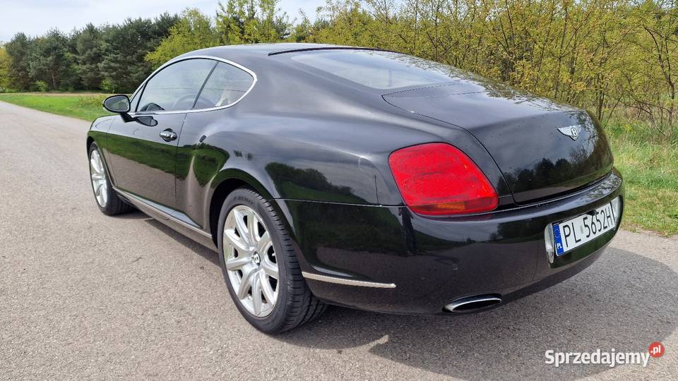 Bentley continental GT 60 W12 560 koni JAPONIA Gliwice