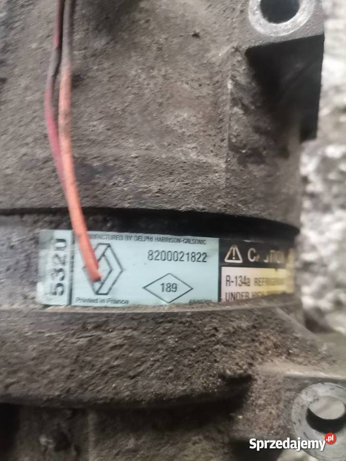 Spężarka Kompresor Klimatyzacji Renault Laguna 2 Wisznice