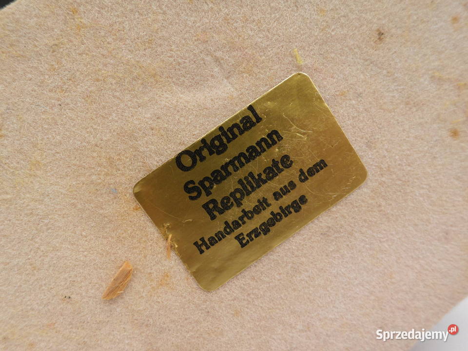 Drewniana Rzeźba GórnikGwarek Oryginalna