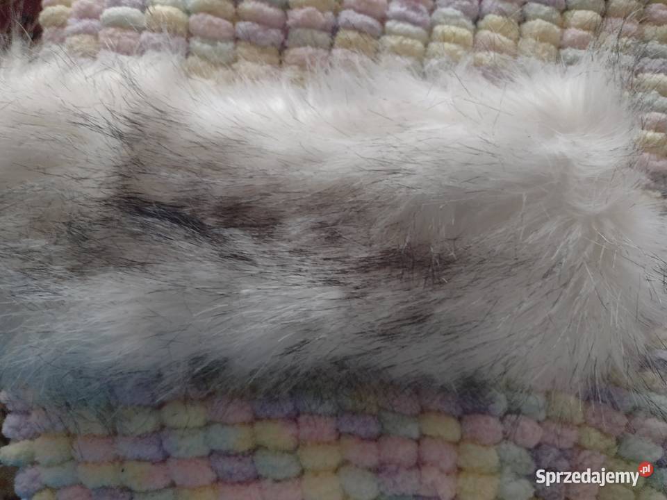 Wytworna FUTRZANA OPASKA zimowa z LondynuNOWA Dla kobiet małopolskie Kraków