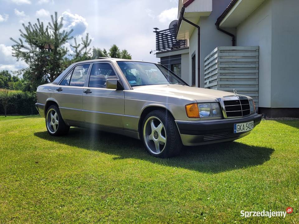 Mercedes w201190e 25 diesle beżowy W201  pomorskie Przodkowo