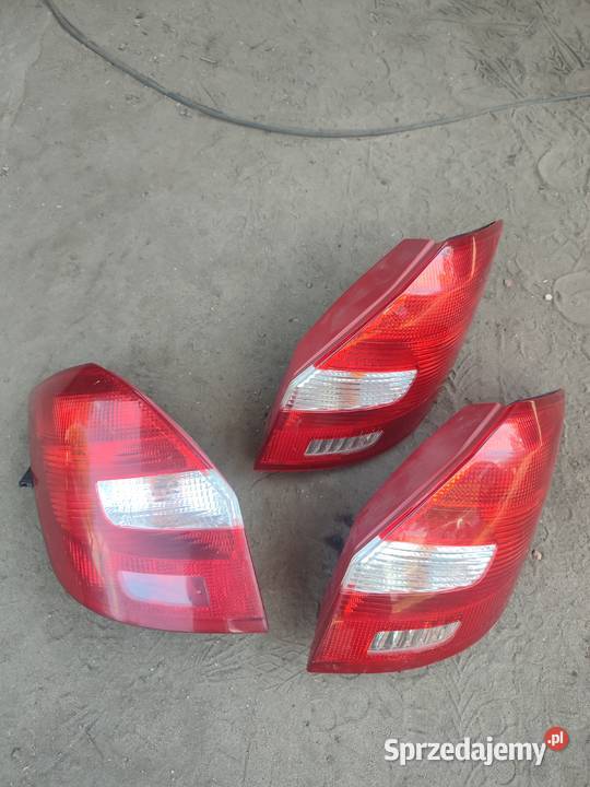 SKODA FABIA 2 lampy tył łódzkie Skierniewice