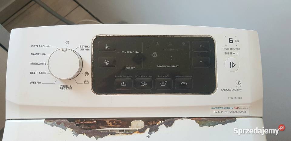 Pralka Mastercook ładowana góry śląskie Ruda Śląska