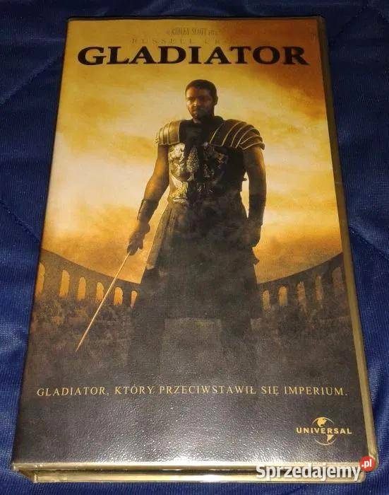 Gladiator film kaseta video VHS lektor Chełm sprzedam