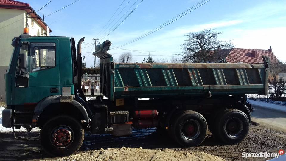 IVECO EUROTRAKKER 6x6 BORDMATIC sprowadzony z zielony Starachowice