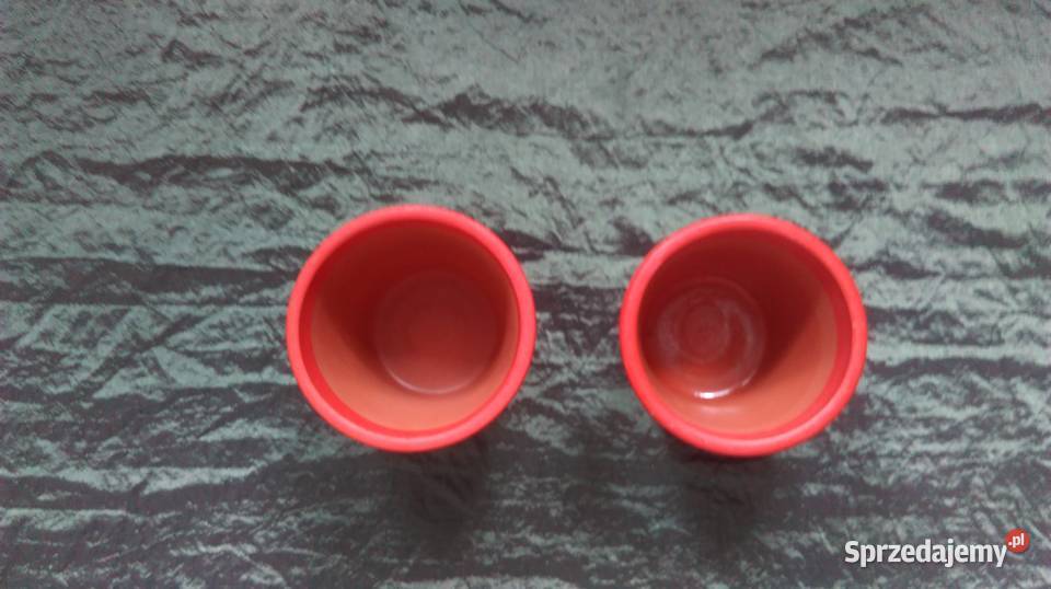 OSŁONKI doniczki Czerwone MINI 65x6h kpl2 NOWE Białystok