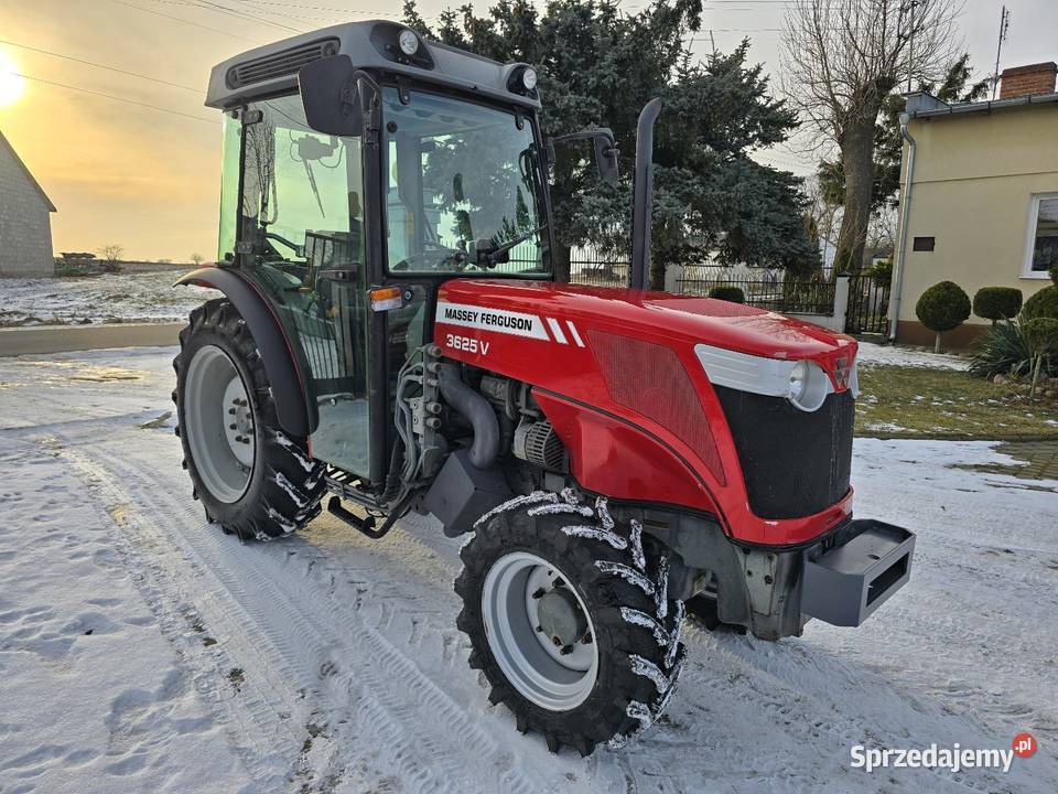 Ciągnik sadowniczy Massey Ferguson 3625V 4x4 mazowieckie Sochaczew sprzedam