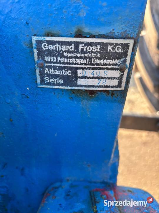 Pług obrotowy FROST Przykona sprzedam