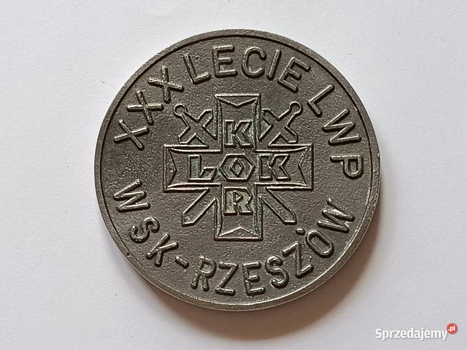 Medal XXX LECIE LWP RZESZÓW Rzeszów