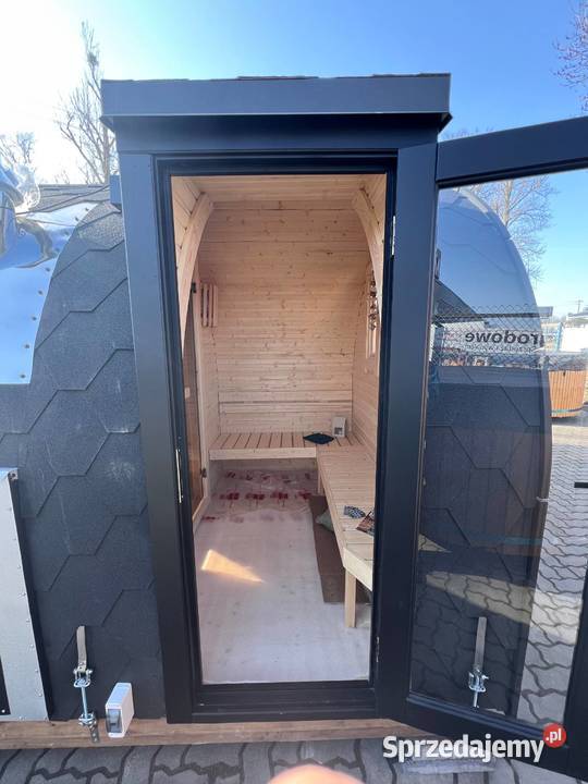Sauna Ogrodowa RĘKI igloo 4 m PANORAMA Pozostałe podlaskie Białystok
