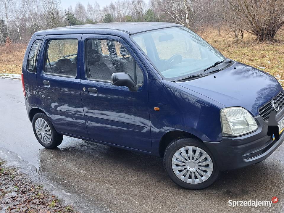 Sprzedam ładnego Opla Agila 10 benzyna 2003r mazowieckie Żyrardów