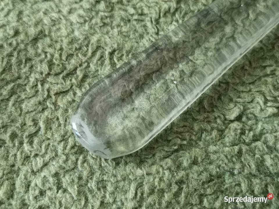 Dwa stare szklane widelce do sałaty Katowice sprzedam