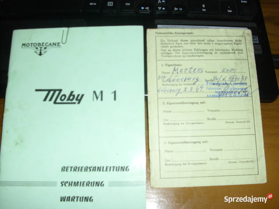 Motorower Moby M 1 klasyk Żary