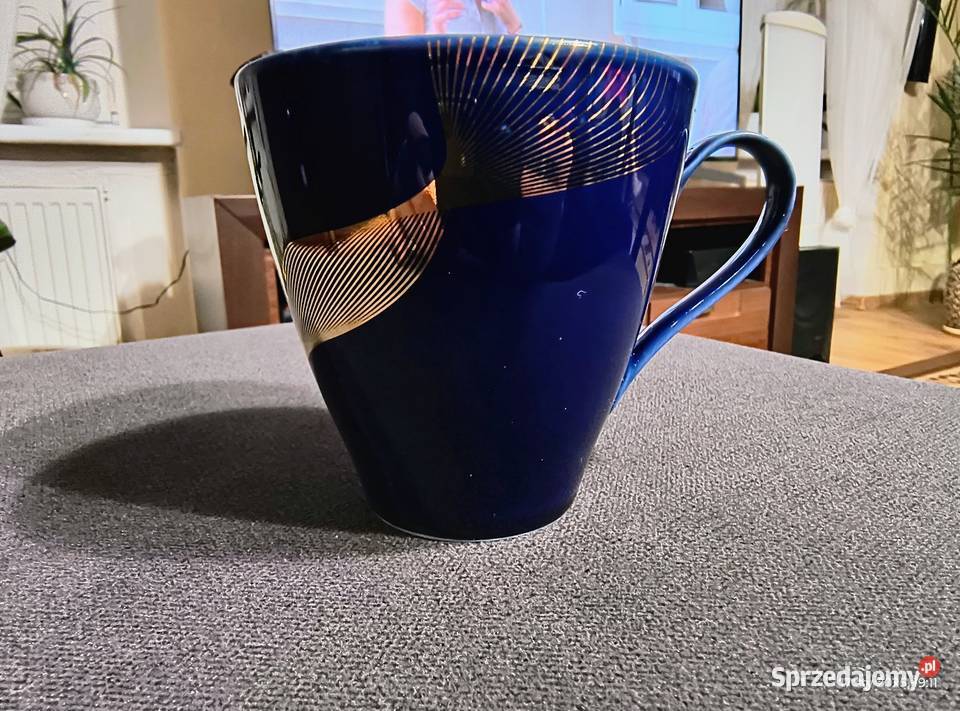 Kubek Cobaltum Porcelana Kistoff Wałbrzych sprzedam