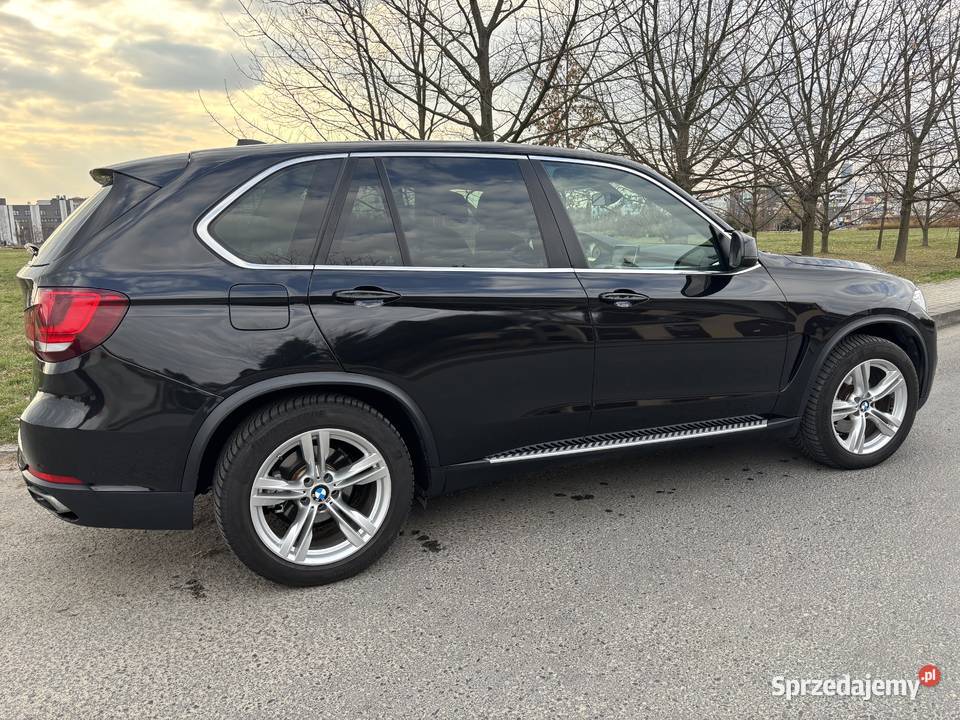 BMW X5 Hybryda plugin NISKI PRZEBIEG 2016r czarny podkarpackie Rzeszów