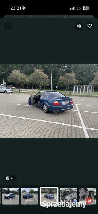 BMW e46 coup zamiana Police sprzedam