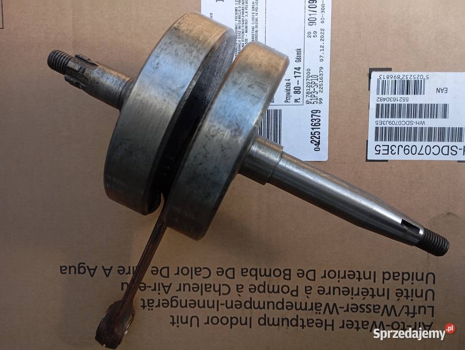 Wał korbowy WSK 175 W2A Oryginał warmińsko-mazurskie Iława