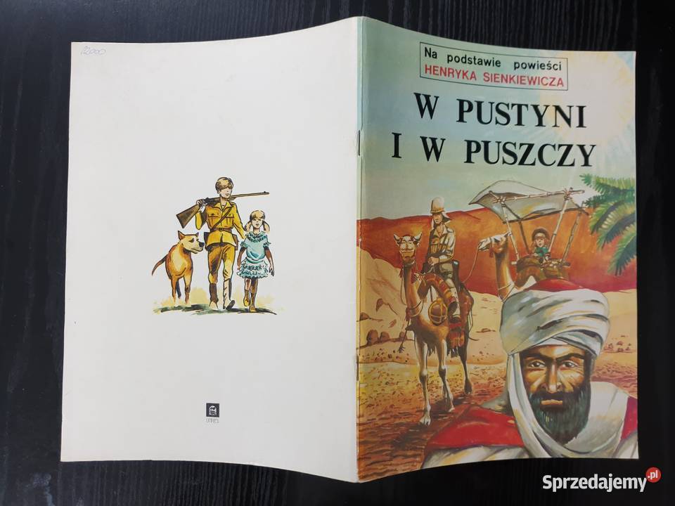 W Pustyni i w Puszczy komiks Gdynia sprzedam