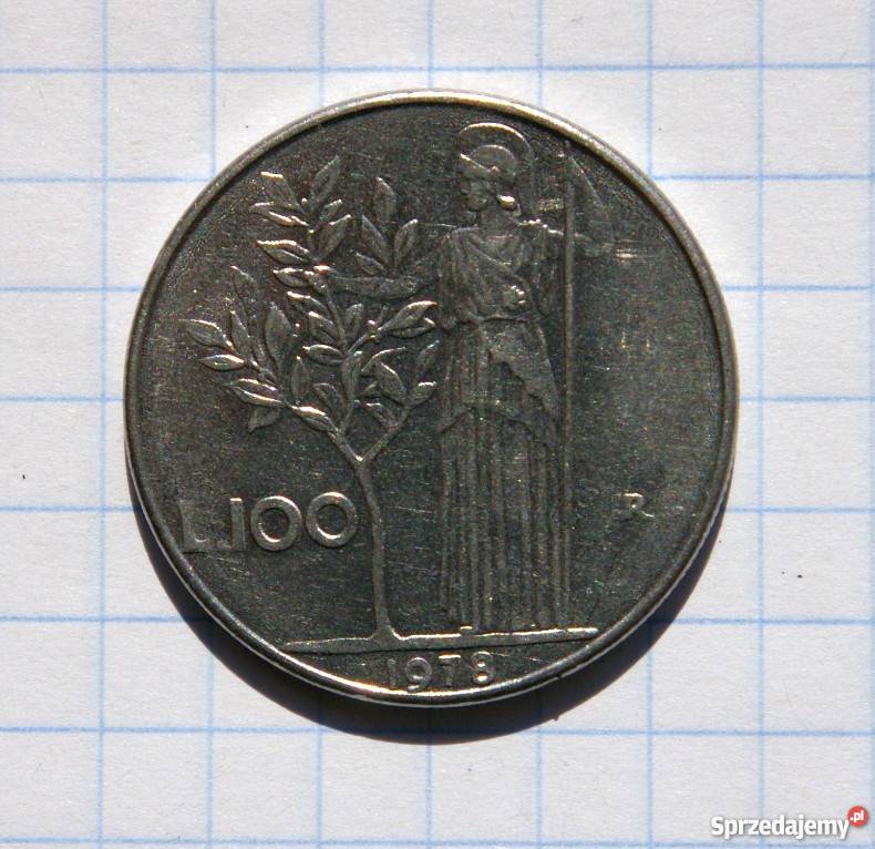 100 LIRÓW 1978 WŁOCHY Piszczac
