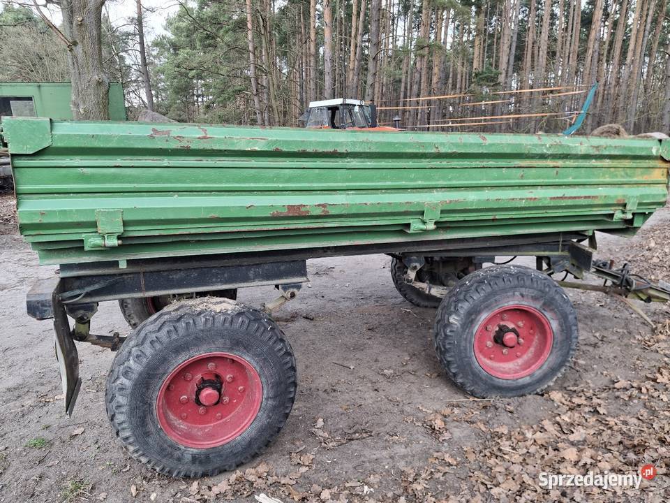 Przyczepa rolnicza wywrotka kiper dwa Siłowniki Krosno Odrzańskie