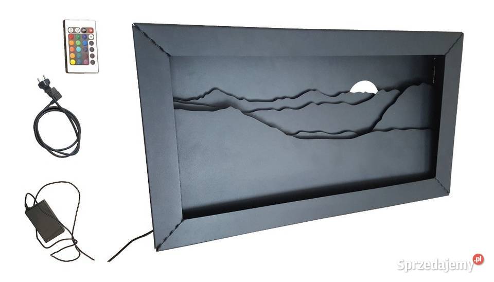 Obraz 3D LED widok na ścianę krajobraz pejzaż Jeżowe