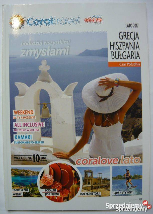 CORAL TRAVEL GRECJA HISZPANIA BUŁGARIA LATO 2017 dolnośląskie