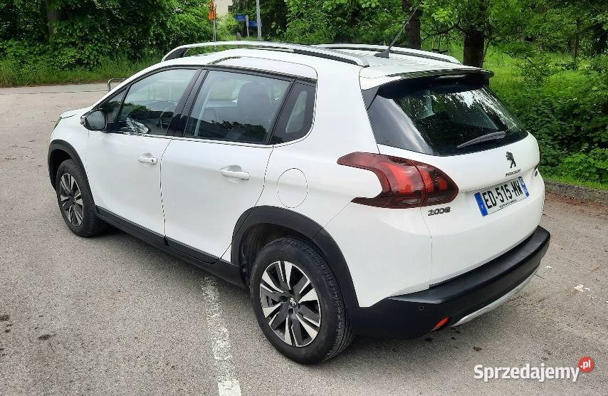 Peugeot 2008 12 PureTech 110 ALLURE Navi Klima biały Jaśkowice sprzedam