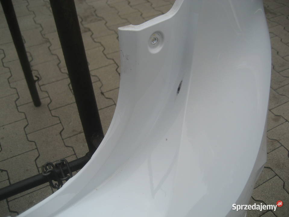 opel corsa f 1923r zderzak tył bez pdc biały osobowe Rakoniewice sprzedam
