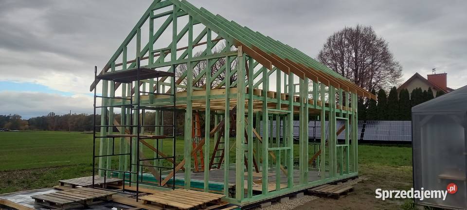 domy szkieletowe do 70m2 całoroczne