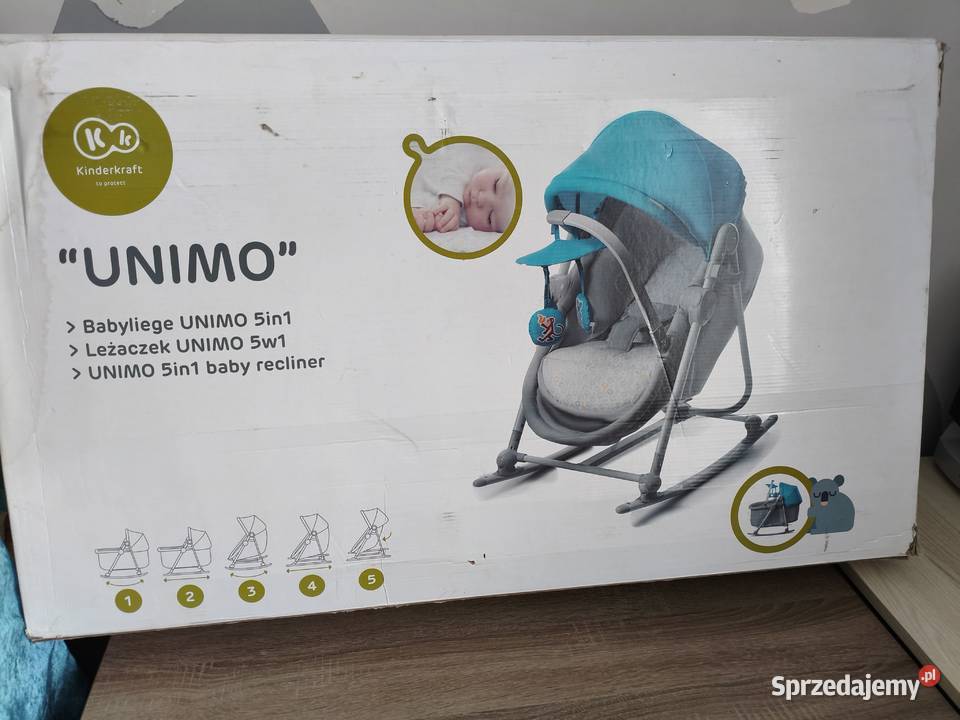 Bujaczek leżaczek Kinder Kraft unimo 5 w 1