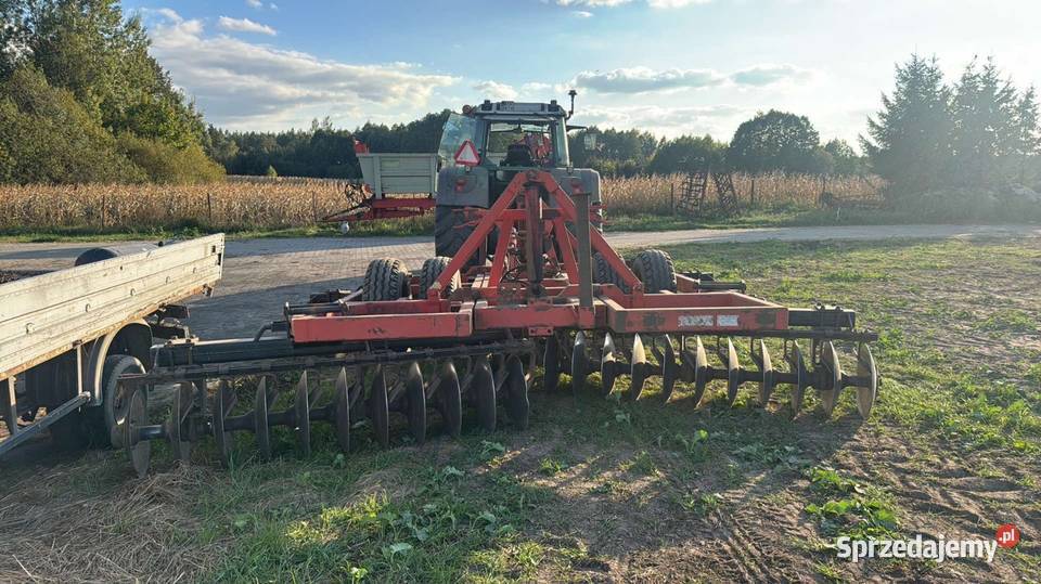 Brona talerzowa APX RS 6m składana hydraulicznie Brony podlaskie Wólka Poduchowna