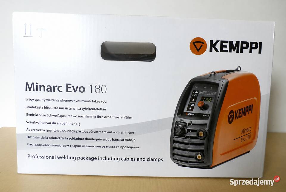 Spawarka Inwerterowa Kemppi Minarc Evo 180 | NOWA/POWYSTAWOWA | Faktura | G