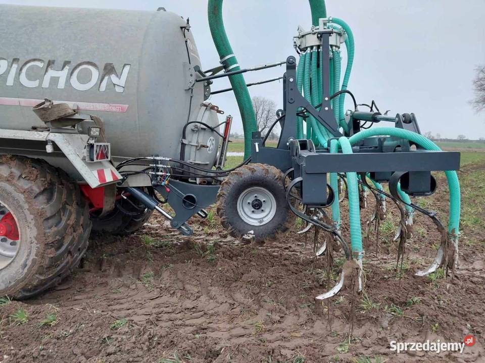 aplikator do gnojowicy o szerokości roboczej 5 m Brzeziny