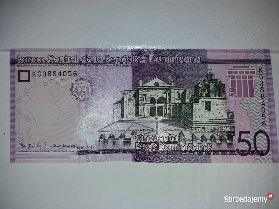 50 peso DOMINIKANA Zawiercie
