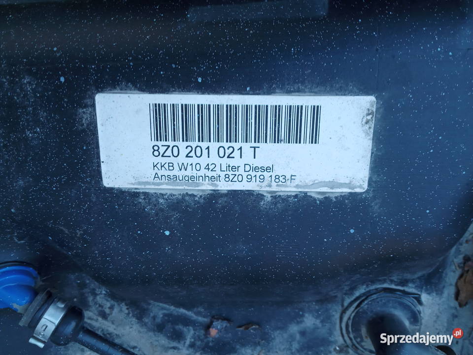Audi A2 14 TDI AMF ATL Zbiornik paliwa Bak 42L Dębica sprzedam