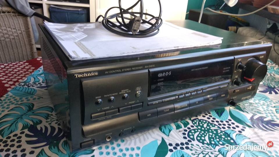 Technics AV controller stereo Receiver SAEX 510 Mysłowice