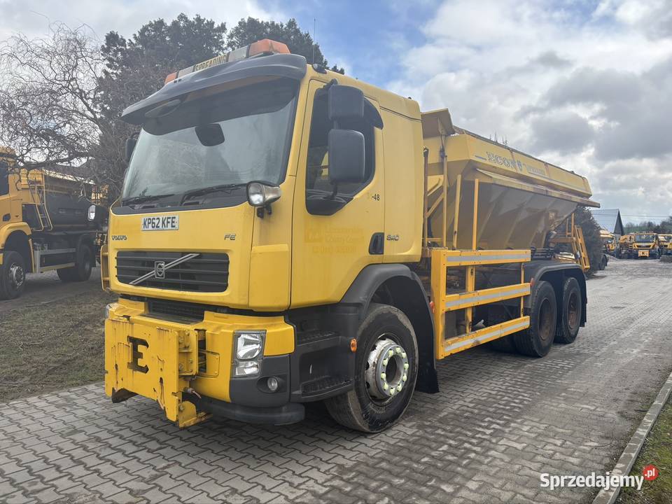 Volvo fe340 6x4 piaskarka solarka econ 2012 pług 14000kg Pługi (piaskarki) podkarpackie Ropczyce