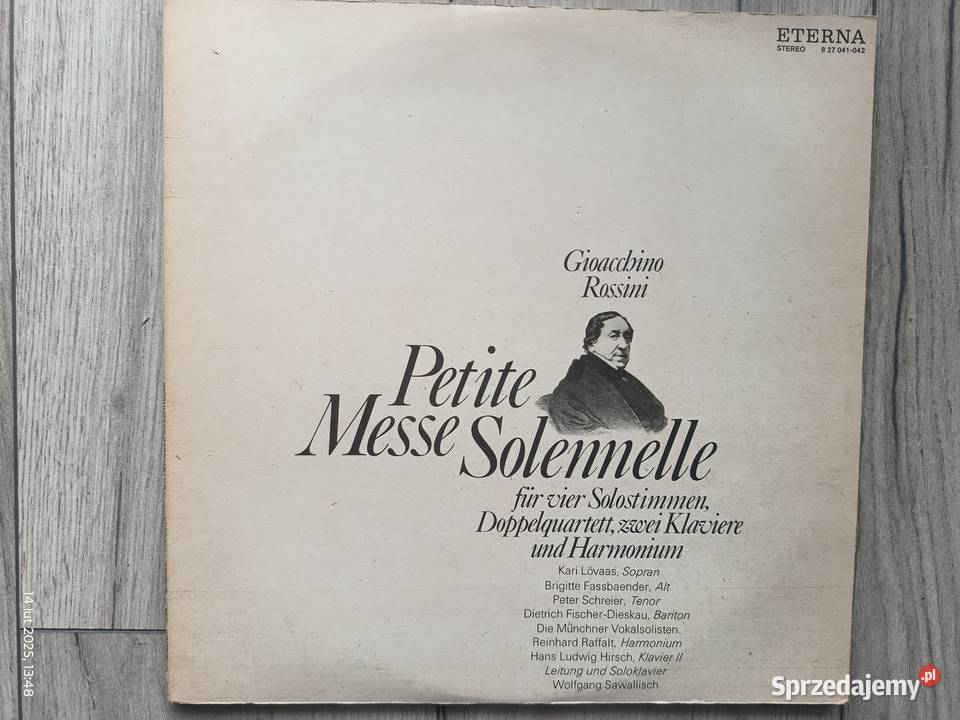 Winylowy album 2 płytowy Gioacchino Rossini klasyczna Muzyka Wronki