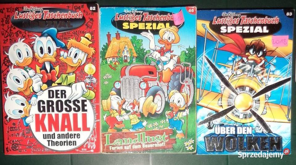 3x komiks Kaczor Donald Duck Lustiges ISBN 4192312408509