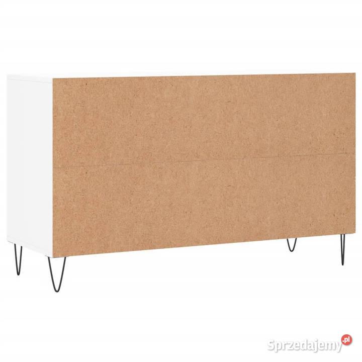 Półka na buty biała 102x36x60 materiał Warszawa